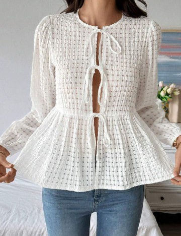 Bluza SHEIN, alb