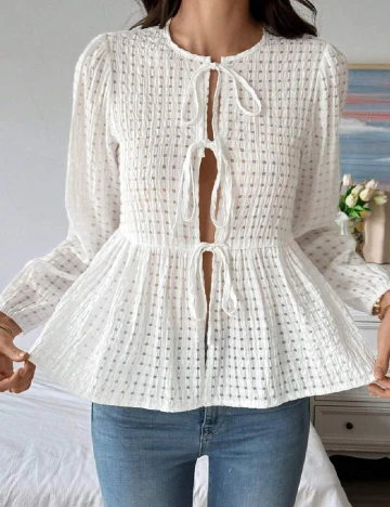 Bluza SHEIN, alb