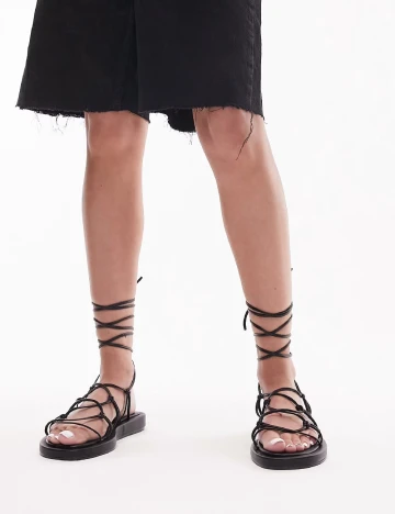 Sandale Top Shop, negru