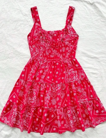 Rochie scurta SHEIN, rosu
