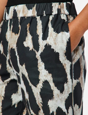 Pantaloni Pieces, negru