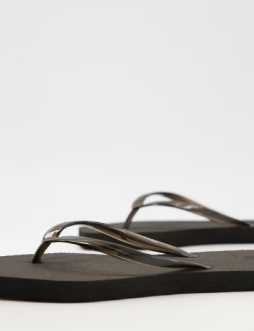 Set Slapi 2 perechi Truffle Collection, alb/negru