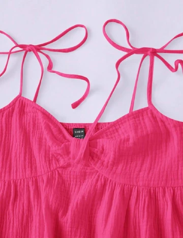 Rochie scurta SHEIN, roz