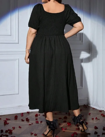 Rochie medie SHEIN CURVE, negru