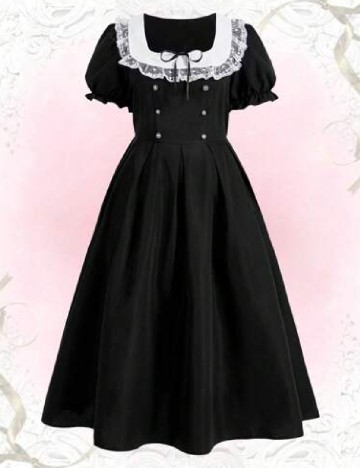 Rochie lunga SHEIN CURVE, negru