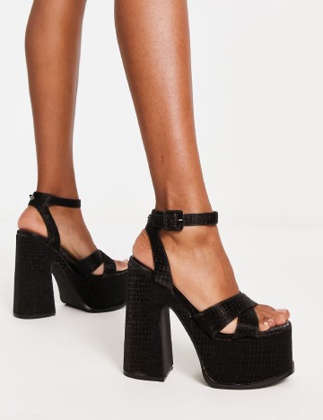 
						Sandale Shellys London, negru