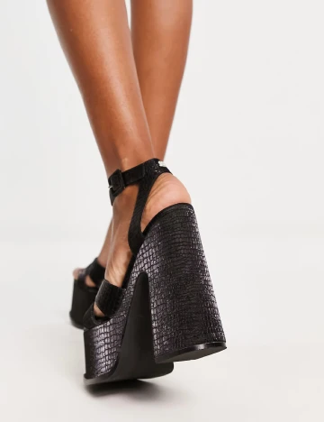 Sandale Shellys London, negru