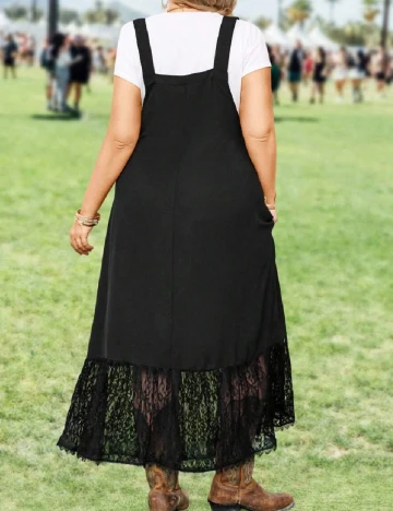 Rochie lunga SHEIN CURVE, negru