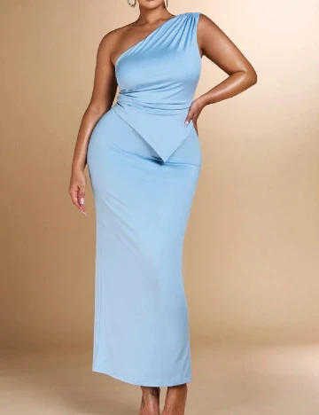 Compleu SHEIN CURVE, bleu