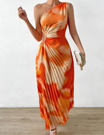 Rochie lunga SHEIN, portocaliu