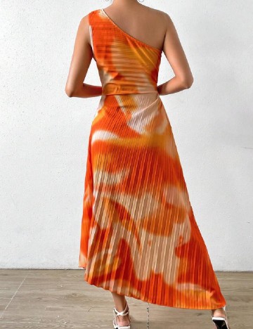 Rochie lunga SHEIN, portocaliu
