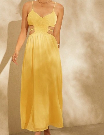 Rochie lunga SHEIN, galben