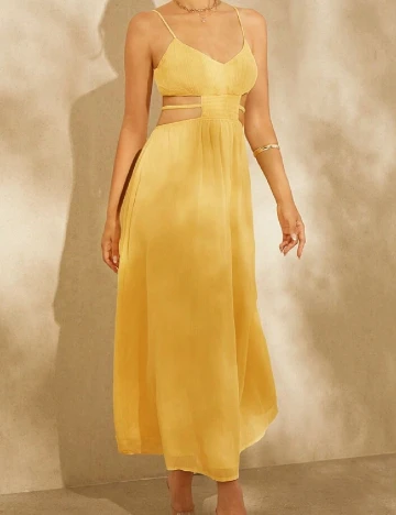 Rochie lunga SHEIN, galben
