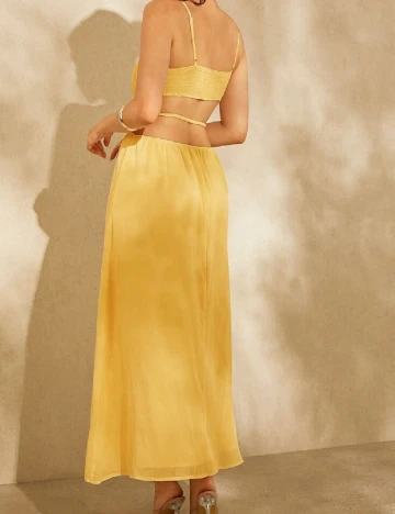 Rochie lunga SHEIN, galben