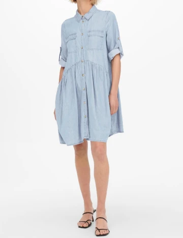 Rochie scurta Only, bleu