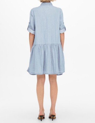 Rochie scurta Only, bleu