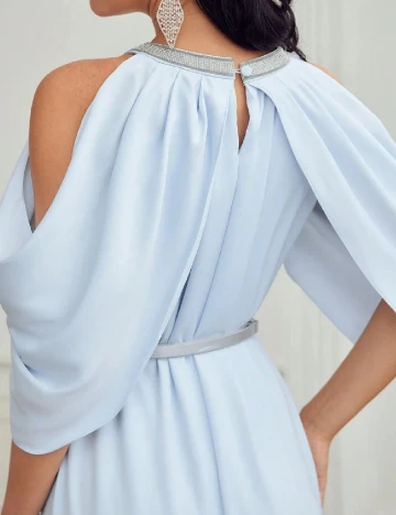 Rochie lunga MOTF, bleu