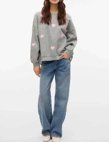 Bluza Something New, gri