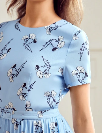 Rochie medie MOTF, albastru