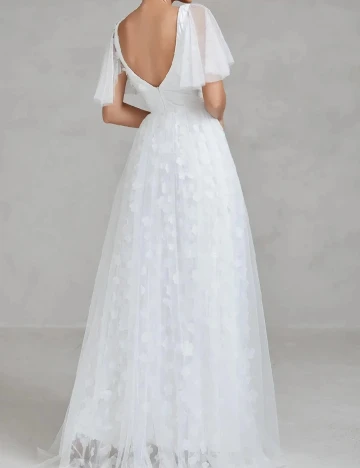 Rochie lunga Faeriesty, alb