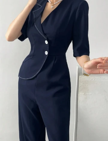 Salopeta SHEIN, bleumarin