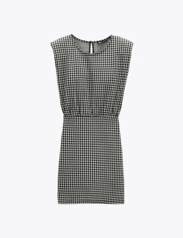 Rochie Zara, alb/negru, M Mix culori