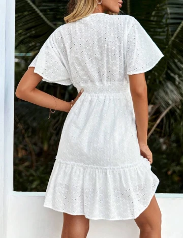 Rochie scurta SHEIN, alb