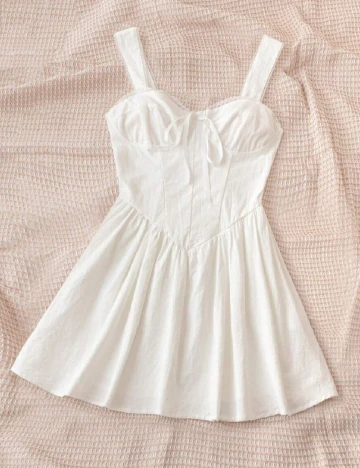 Rochie scurta SHEIN, alb
