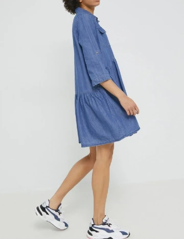 Rochie Oversize Only, bleumarin Albastru