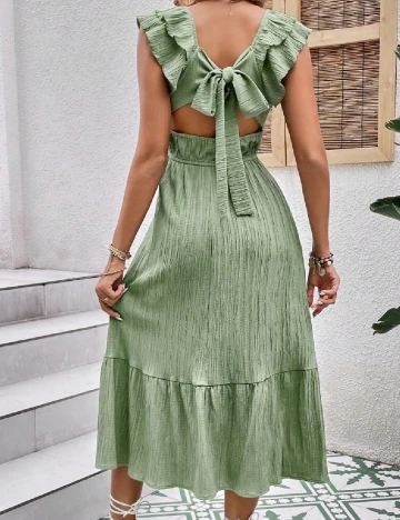 Rochie medie SHEIN, verde Verde
