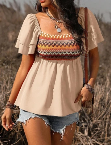 Bluza SHEIN, crem