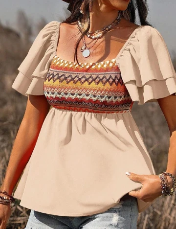 Bluza SHEIN, crem