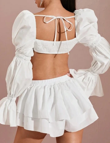 Top SHEIN, alb