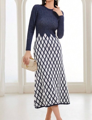 
						Rochie medie SHEIN, bleumarin