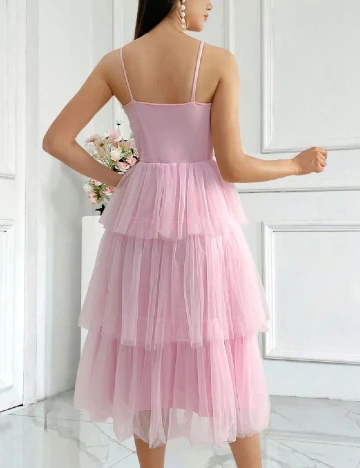 Rochie medie SHEIN, roz