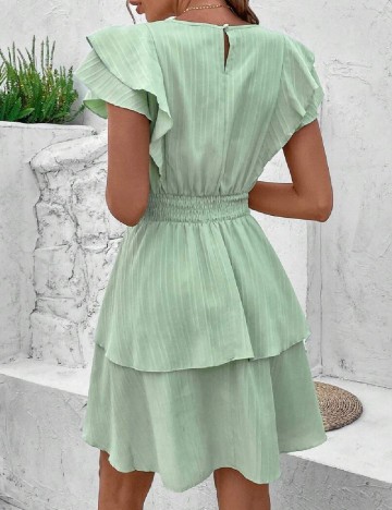 Rochie scurta SHEIN, verde