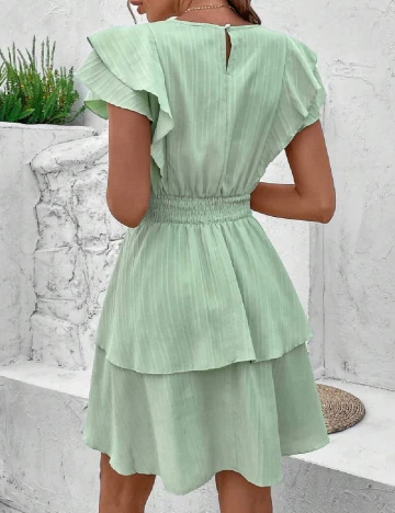 Rochie scurta SHEIN, verde
