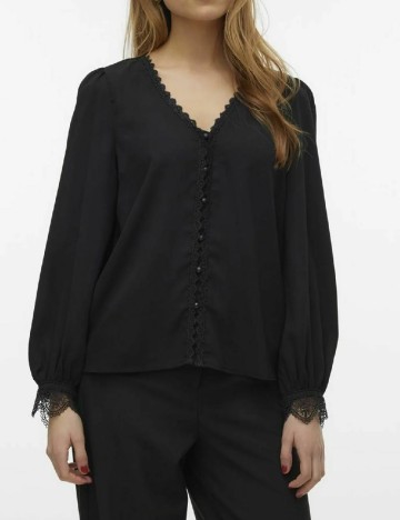 
						Camasa Vero Moda, negru