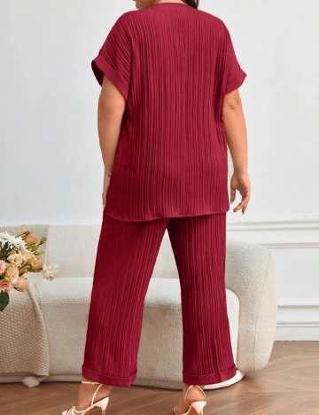 Compleu SHEIN CURVE, visiniu