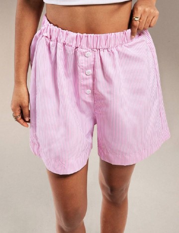 Pantaloni scurti Forever 21, roz