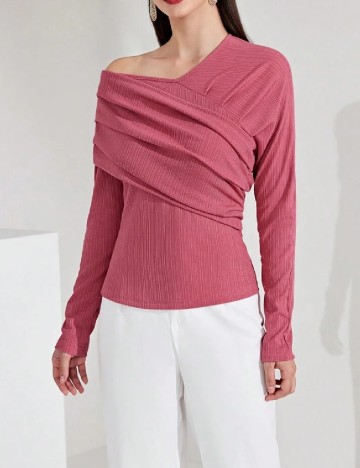 
						Bluza SHEIN, roz pudra