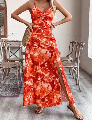 
						Rochie lunga SHEIN, portocaliu