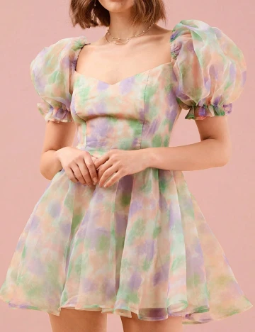 Rochie scurta SHEIN, mix culori