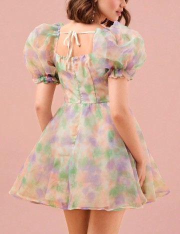 Rochie scurta SHEIN, mix culori