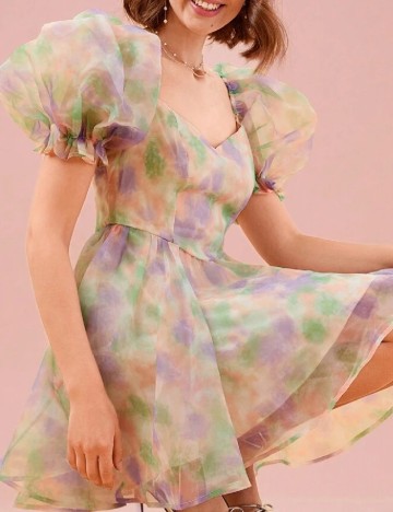 Rochie scurta SHEIN, mix culori