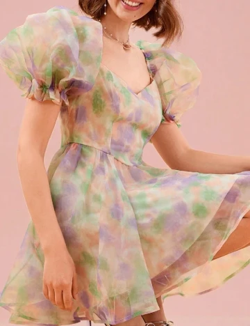 Rochie scurta SHEIN, mix culori