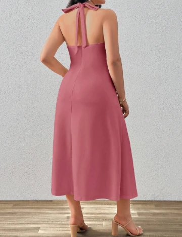Rochie medie SHEIN CURVE, roz