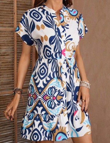 Rochie scurta SHEIN, mix culori
