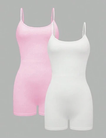 Set salopete 2 bucati SHEIN, mix culori