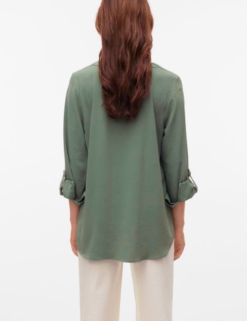 Camasa Oversize Vero Moda, verde